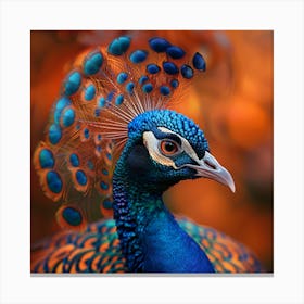 Peacock 3 Canvas Print