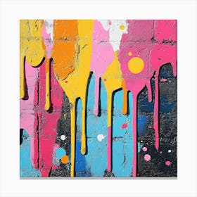 Graffiti Wall Art 3 Canvas Print