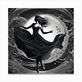 Moonlight Dancer Canvas Print