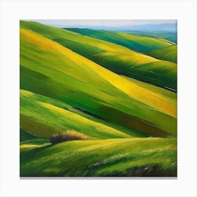 Green Hills 3 Canvas Print