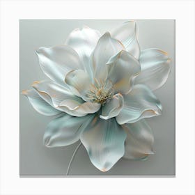 White Flower Canvas Print