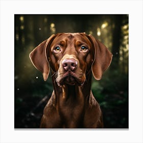 Portrait Of A Dog 5 Canvas Print