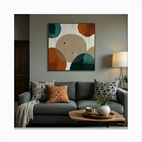 Leonardo Lightning Xl Living Room Wall Art 0 Canvas Print