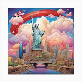 Statue Of Liberty 1 Canvas Print