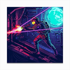 Sci - Fi Illustration Canvas Print