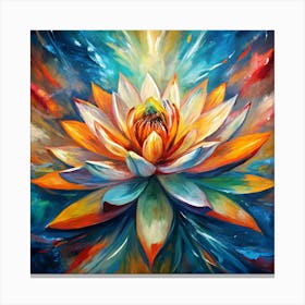 Lotus Flower 47 Canvas Print