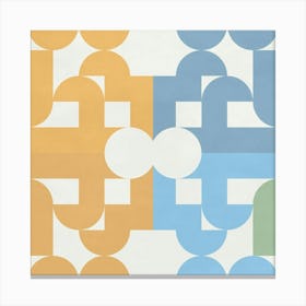 Abstract Geometric Pattern 1 Canvas Print