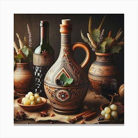 Georgian Ceramics Canvas Print