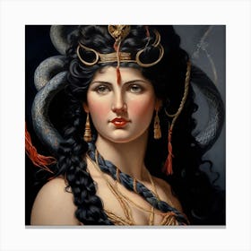 Greek Goddess 42 Canvas Print