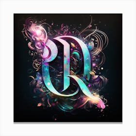 Letter Q 2 Canvas Print