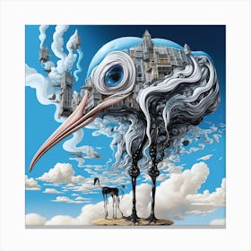 Bird In The Sky 2 Canvas Print