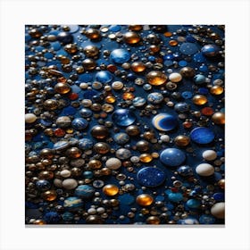 cristal plants and space Canvas Print