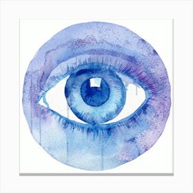 Blue Eye 4 Canvas Print