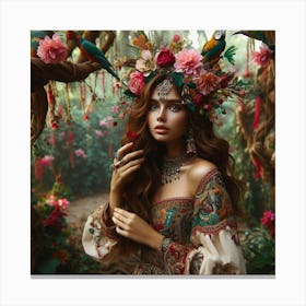 lost in magic land7 Canvas Print