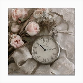 Pocket Watch Canvas Print