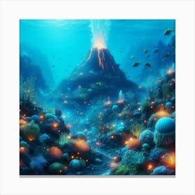 Underwater Seascape Canvas Print