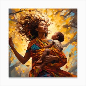 Motherhood Canvas Print