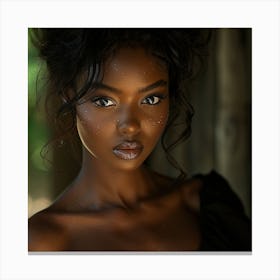 Beautiful African Woman 2 Canvas Print