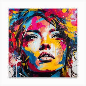 Street Art Canvas Print