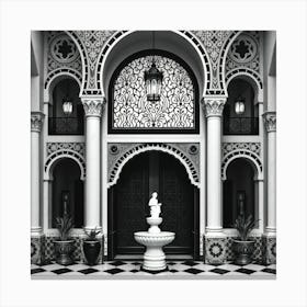 Ornate Entrance Canvas Print