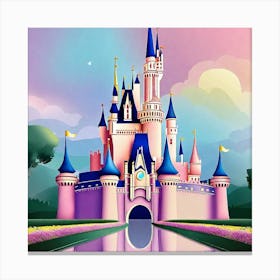 Cinderella Castle 66 Canvas Print