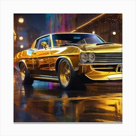 Golden Chevelle Canvas Print