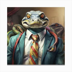 Lizards 1 Canvas Print