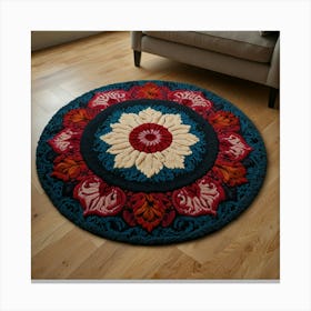 Mandala Rug Canvas Print