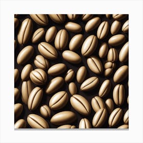 Coffee Beans Background 5 Canvas Print