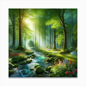 Forest 77 Canvas Print