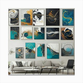 Abstract Painting 6 Canvas Print