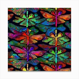 Dragonflies 7 Canvas Print