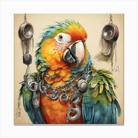 Parrot 32 Canvas Print