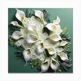 Calla Lilies 1 Canvas Print