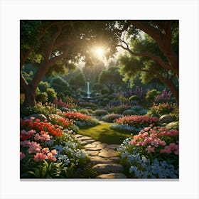 Garden Path 11 Canvas Print