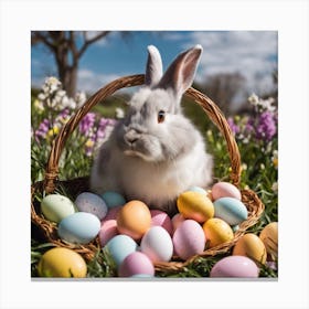 Easter Bunny 4 Canvas Print