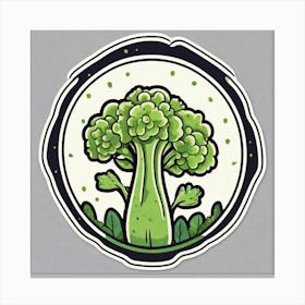 Brocolli 3 Canvas Print