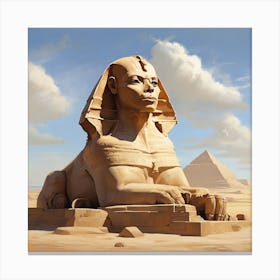 Sphinx Canvas Print