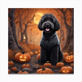 Hallowdoodle Canvas Print