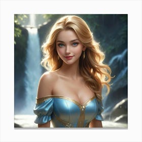 Cinderella 110 Canvas Print