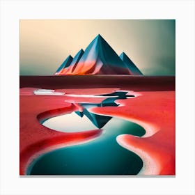 surreal landscape Canvas Print