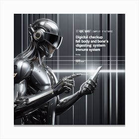 Robot 2 Canvas Print