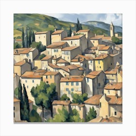 Gardanne, Paul Cézanne 2 Canvas Print