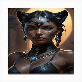 Catwoman 1 Canvas Print