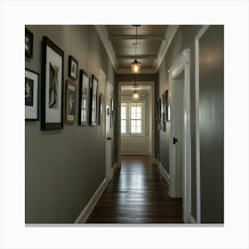 Hallway Stock Videos & Royalty-Free Footage 7 Canvas Print