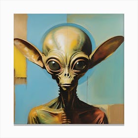 Alien 40 Canvas Print