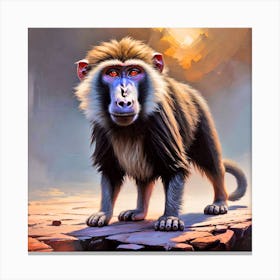 Baboon 1 Canvas Print