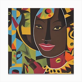 Her Smile Canvas Print