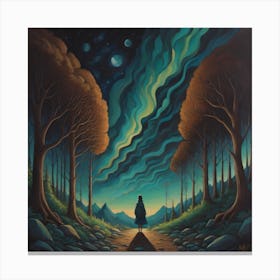 Lost in the insider Canvas Print