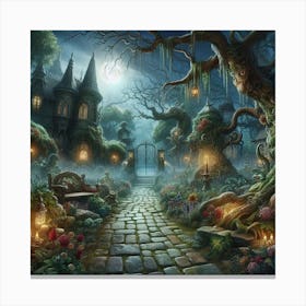 Fairytale Forest 2 Canvas Print